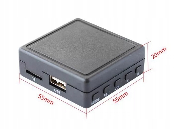 EMULATOR ZMIENIARKI BT AUX USB TF MIKROFON ZESTAW GŁOŚNOMÓWIĄCY AUDI SKODA - obrazek 8