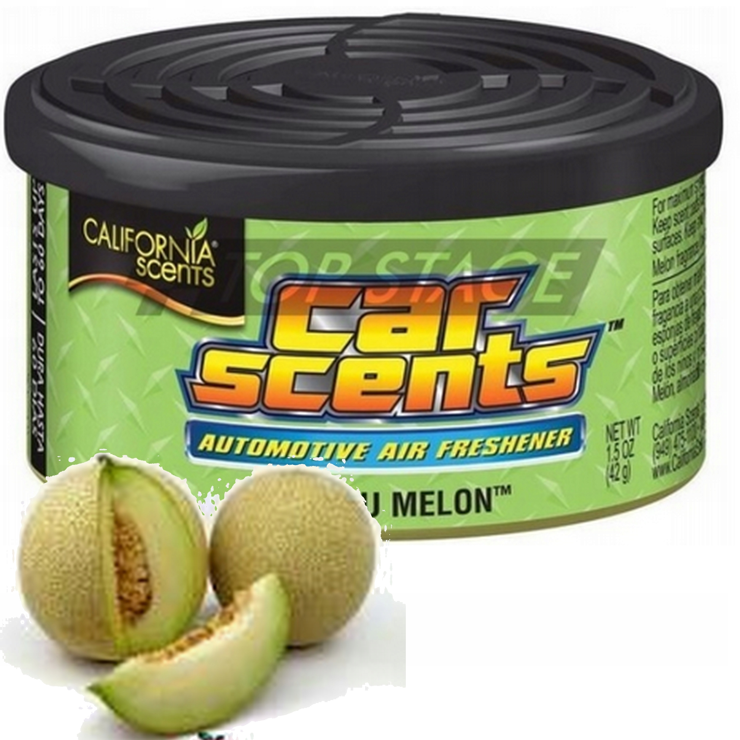 CALIFORNIA CAR SCENTS ZAPACH MALIBU MELON PUSZKA
