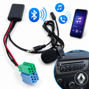 MODUŁ BLUETOOTH AUX 6+8PIN RENAULT + MIKROFON