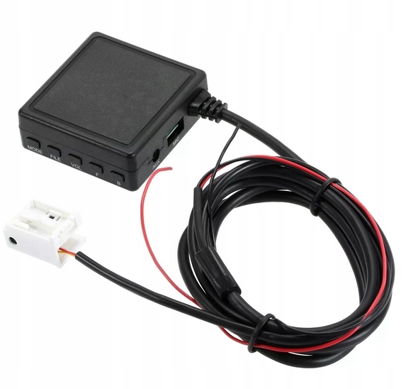 EMULATOR ZMIENIARKI BT AUX USB TF MIKROFON ZESTAW GŁOŚNOMÓWIĄCY AUDI SKODA - obrazek 3