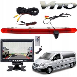 ZESTAW COFANIA DO MERCEDES VITO KAMERA + MONITOR 7