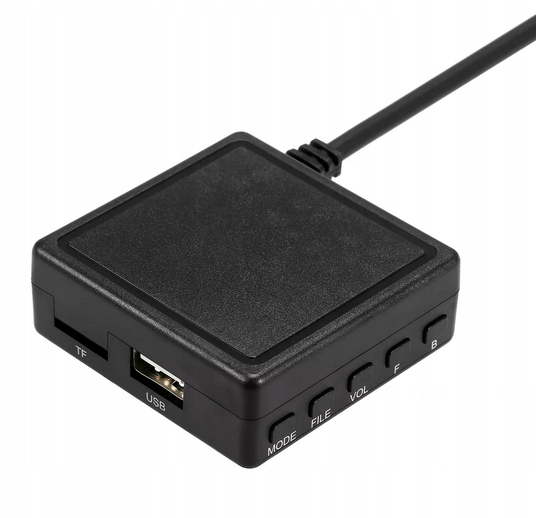 EMULATOR ZMIENIARKI BT AUX USB TF MIKROFON ZESTAW GŁOŚNOMÓWIĄCY AUDI SKODA - obrazek 5