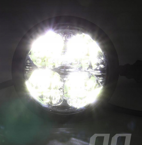 ŚWIATŁA DO JAZDY DZIENNEJ 510HP OKRĄGŁE 12/24V HOMOLOGACJA - obrazek 10