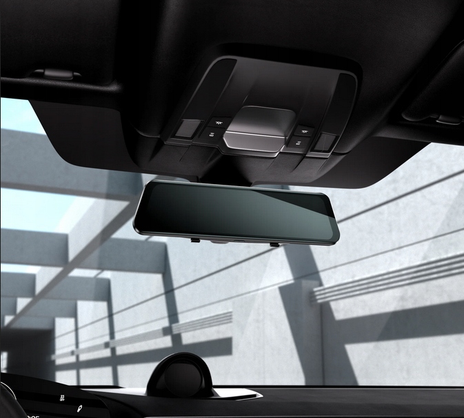 LUSTERKO WIDEOREJESTRATOR KAMERA SAMOCHODOWA WIFI GPS + KAMERA COFANIA - obrazek 5