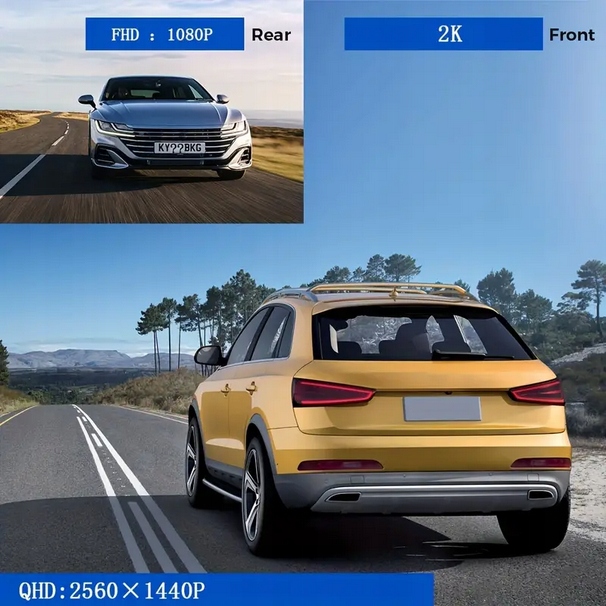 LUSTERKO WIDEOREJESTRATOR KAMERA SAMOCHODOWA WIFI GPS + KAMERA COFANIA - obrazek 9