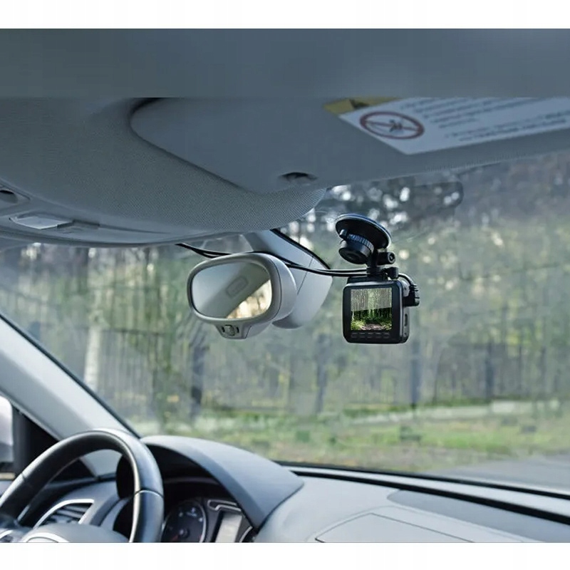 WIDEOREJESTRATOR KAMERA PRZÓD TYŁ 4K GPS WIFI APLIKACJA + KARTA 64GB - obrazek 2