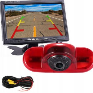 ZESTAW COFANIA KAMERA Z REGULOWANYM KĄT+ MONITOR 7' VIVARO TRAFIC PRIMASTAR