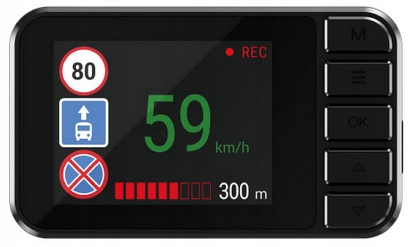 WIDEOREJESTRATOR KAMERA SAMOCHODOWA NAVITEL R385 GPS - obrazek 4