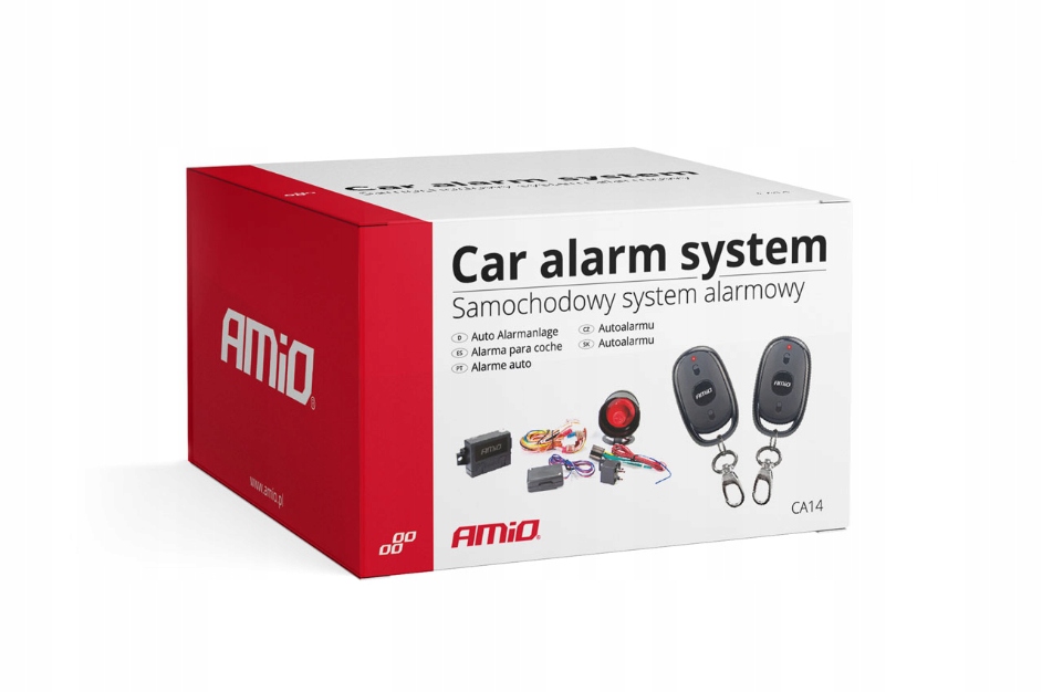 ALARM SAMOCHODOWY AUTOALARM 2 PILOTY SYRENA - obrazek 5