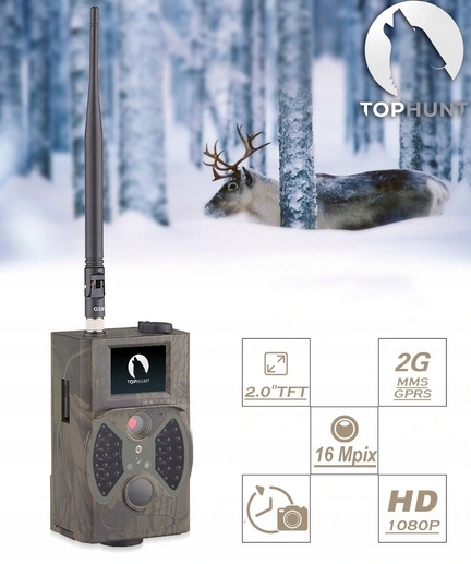 Kamera Leśna HC-300M FOTOPUŁAPKA 1080p MMS POLSKI - obrazek 3