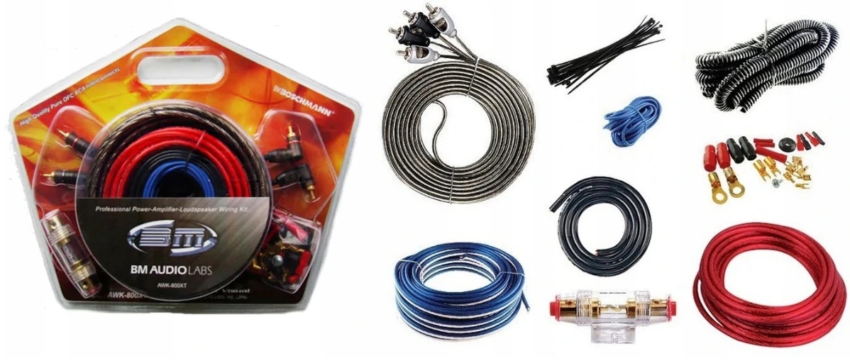 SUBWOOFER AKTYWNY BW-1P128A TUBA BASOWA + KABLE - obrazek 2