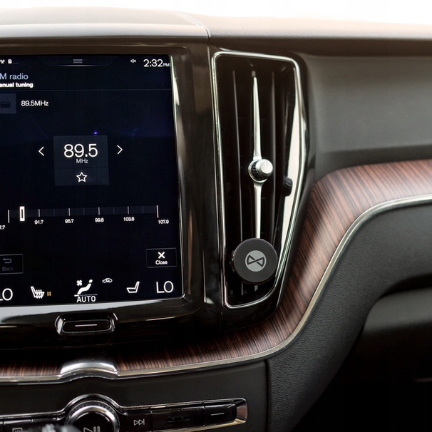 UCHWYT SAMOCHODOWY MAGNETYCZNY DO KRATKI MH-170 CZARNY - obrazek 2