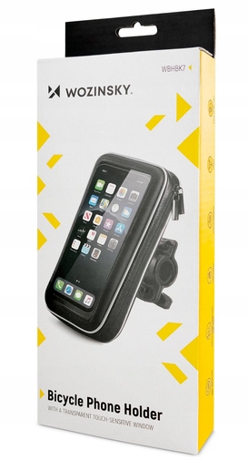 UCHWYT NA TELEFON DO ROWERU, MOTOCYKLA, HULAJNOGI WBHBK7 WOZINSKY - obrazek 10