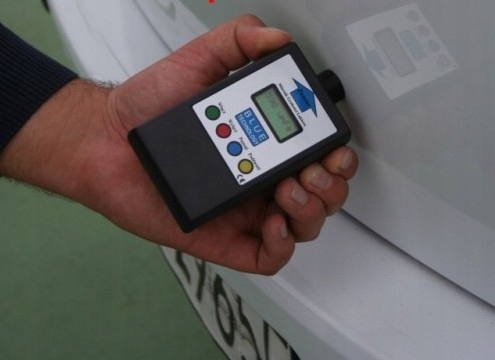 MIERNIK TESTER GRUBOŚCI LAKIERU MGR-10 FE - obrazek 3