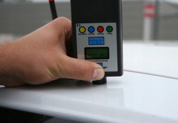 MIERNIK TESTER GRUBOŚCI LAKIERU MGR-10 FE - obrazek 4