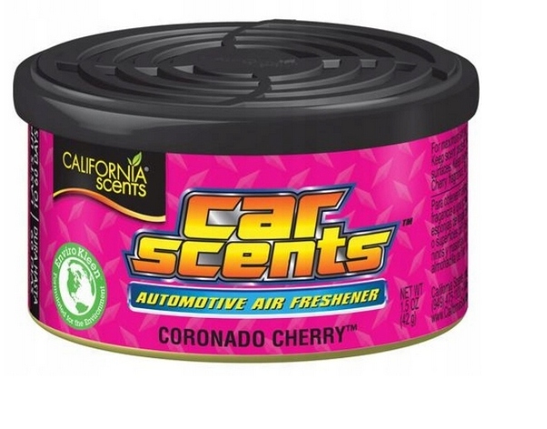CALIFORNIA CAR SCENTS MIX ZAPACHÓW CORANDO CHERRY ICE NEW CAR GOLDEN STATE - obrazek 2