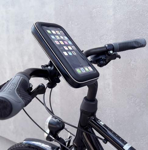 UCHWYT NA TELEFON DO ROWERU, MOTOCYKLA, HULAJNOGI WBHBK7 WOZINSKY - obrazek 2