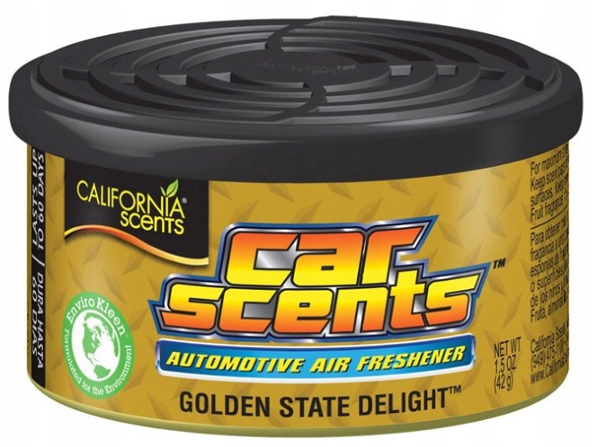 CALIFORNIA CAR SCENTS MIX ZAPACHÓW CORANDO CHERRY ICE NEW CAR GOLDEN STATE - obrazek 5