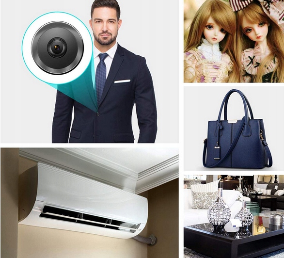 MINI KAMERA SZPIEGOWSKA ELASTYCZNA WIFI JAK GUZIK - obrazek 10