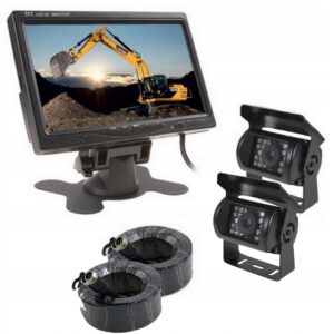 ZESTAW COFANIA MONITOR 7" + 2xKAMERA 15m HERMETYK