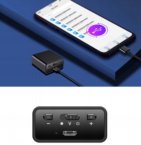 DYKTAFON SZPIEGOWSKI PODSŁUCH 32GB REAGUJE NA GŁOS - obrazek 8