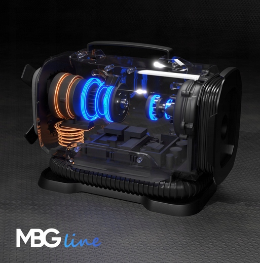 KOMPRESOR SAMOCHODOWY 12V 230V SPRĘŻARKA DMUCHAWA PRZENOŚNA POMPKA LATARKA - obrazek 8