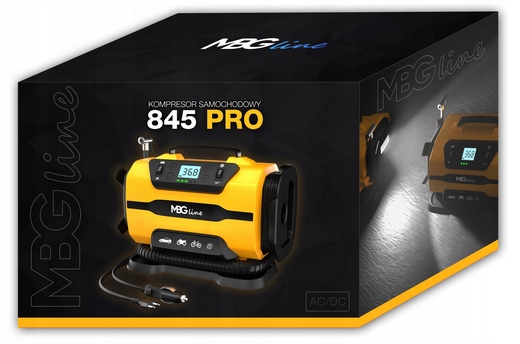 KOMPRESOR SAMOCHODOWY 12V 230V SPRĘŻARKA DMUCHAWA PRZENOŚNA POMPKA LATARKA - obrazek 9