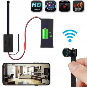 MINI KAMERA SZPIEGOWSKA ELASTYCZNA WIFI JAK GUZIK