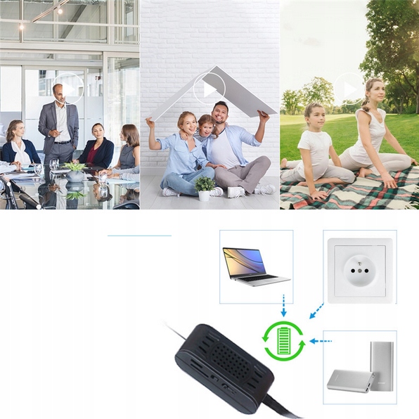 MINI KAMERA SZPIEGOWSKA ELASTYCZNA WIFI JAK GUZIK - obrazek 7