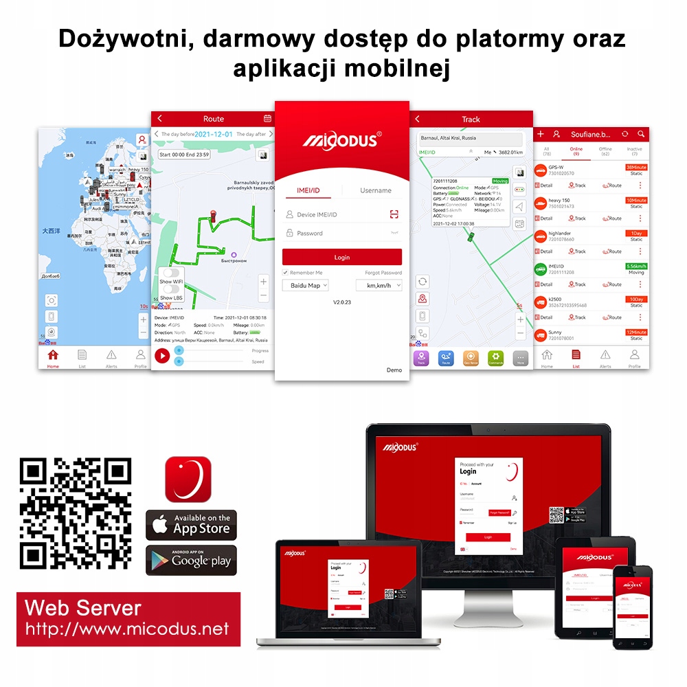 LOKALIZATOR NADAJNIK GPS MICODUS MP90G 4G ALARM SOS SIM WODOODPORNY 5-7 DNI - obrazek 4