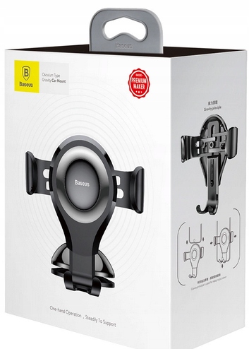 UCHWYT SAMOCHODOWY GRAWITACYJNY NA SZYBĘ I DESKĘ Z PRZYSSAWKĄ BASEUS XP01 - obrazek 13