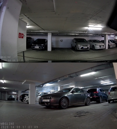 WIDEOREJESTRATOR W LUSTERKU WSTECZNYM 10'' 170° 2K+FHD HS900PRO MBG LINE - obrazek 9