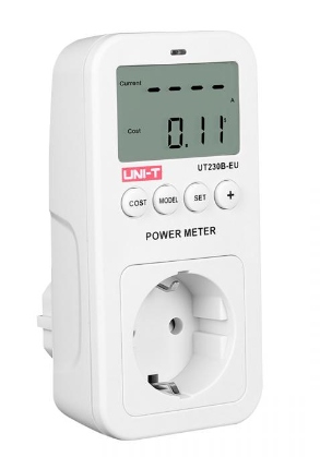 GNIAZDO SIECIOWE UNIT-T Z MIERNIKIEM ZUŻYCIA ENERGII UT230B