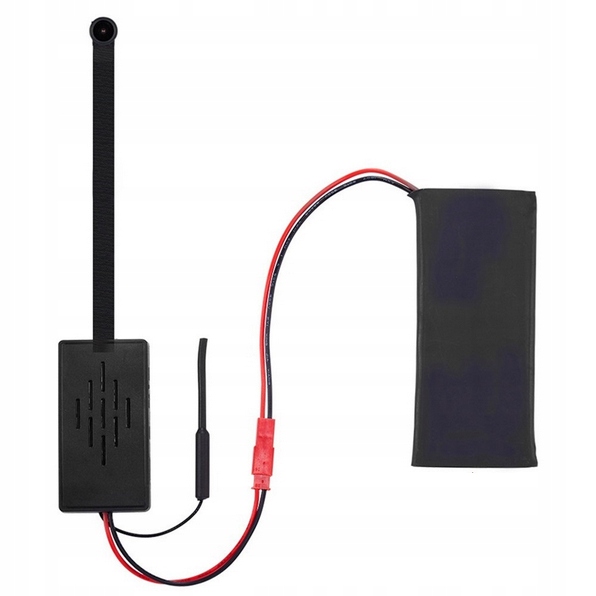 MINI KAMERA SZPIEGOWSKA WIFI GUZIK Z ADAPTEREM STAŁEGO ZASILANIA 12/24V - obrazek 2