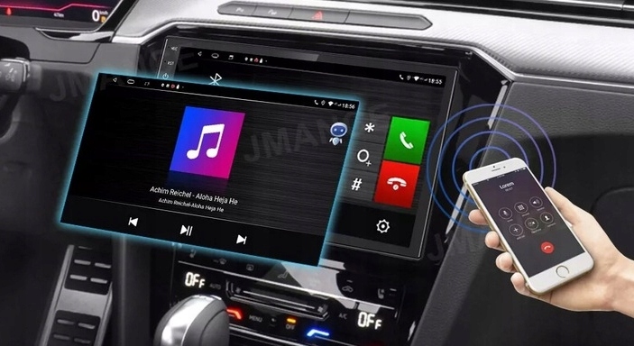 RADIO NAWIGACJA ANDROID 13 2 DIN 7" BLUETOOTH VOLKSWAGEN SKODA 2XUSB 64GB - obrazek 7