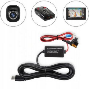 ADAPTER STAŁEGO ZASILANIA 12/24V USB-C DO KAMEREK NAWIGACJI YANOSIKA