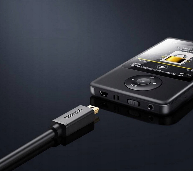 KABEL PRZEWÓD USB - MINI USB 480 Mbps UGREEN SZYBKIE ŁADOWANIE 1M - obrazek 4