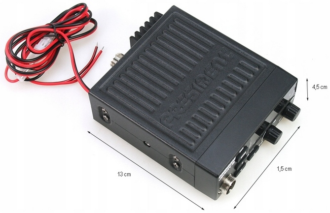 RADIO CB PRESIDENT JIMMY III AM/FM + ZALUTOWANY WTYK - obrazek 5