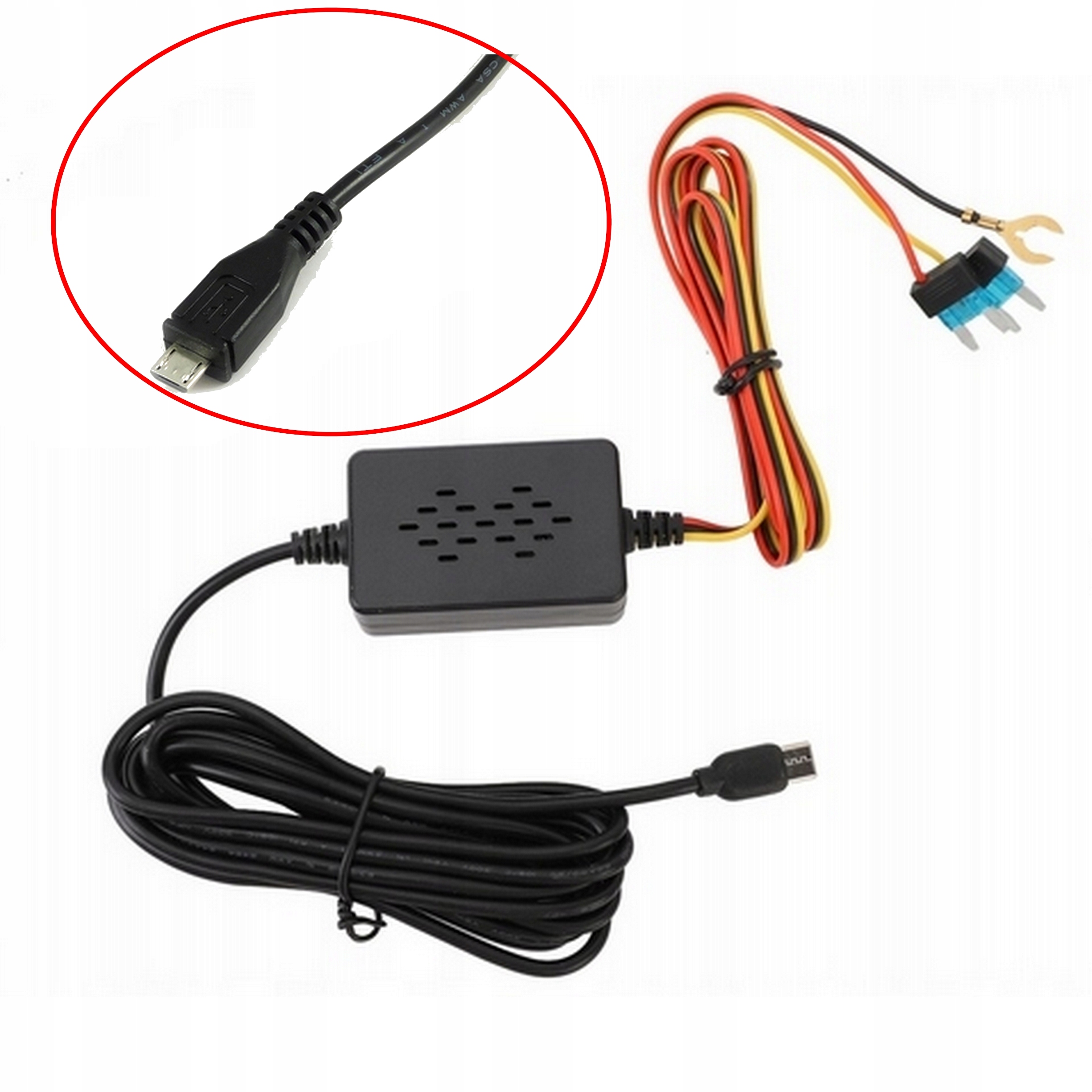 MINI KAMERA SZPIEGOWSKA WIFI GUZIK Z ADAPTEREM STAŁEGO ZASILANIA 12/24V - obrazek 6