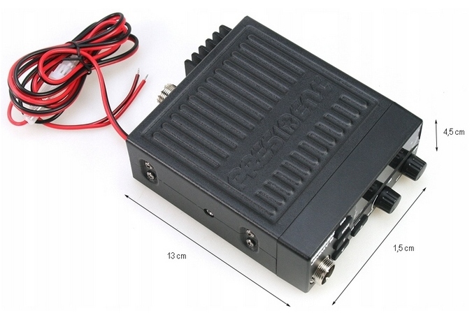 ZESTAW RADIO CB PRESIDENT JIMMY III+ANTENA MAGNETYCZNA CANVA CB-831+WTYK - obrazek 5