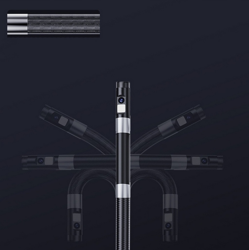 KAMERA INSPEKCYJNA ENDOSKOP DO TELEFONU OBROTOWA 9LED PRZEWÓD 1M FULL HD - obrazek 3