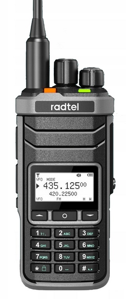 RADIOTELEFON RADTEL SKANER UHF VHF 5W RT-860 PASMO POLICJA STRAŻ LOTNICZE CB RADIO