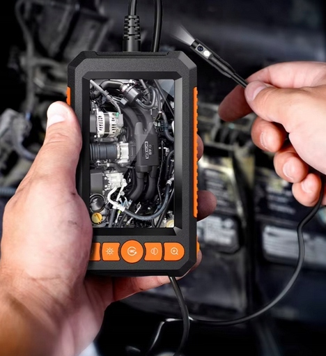 KAMERA INSPEKCYJNA DUO ENDOSKOP ELASTYCZNY 5M 9LED WYŚWIETLACZ 4,3" FULL HD - obrazek 6