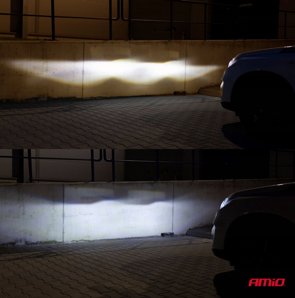 ŻARÓWKI SAMOCHODOWE LED SERIA HP FULL CANBUS H7/H18 6500K AMIO-03674 - obrazek 6