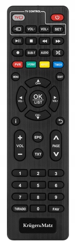 DEKODER TUNER CYFROWY DVB-T2 Kruger&matz H.265 KM0550D - obrazek 4