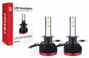 ŻARÓWKA LED H1 50W COB 3100LM AMIO BF ŻARÓWKI