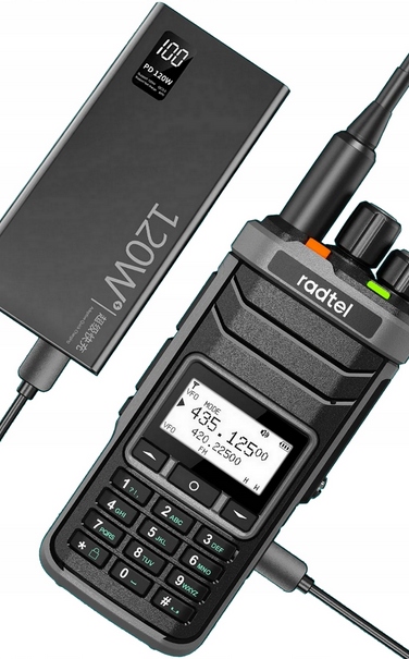 RADIOTELEFON RADTEL SKANER UHF VHF 5W RT-860 PASMO POLICJA STRAŻ LOTNICZE CB RADIO - obrazek 2