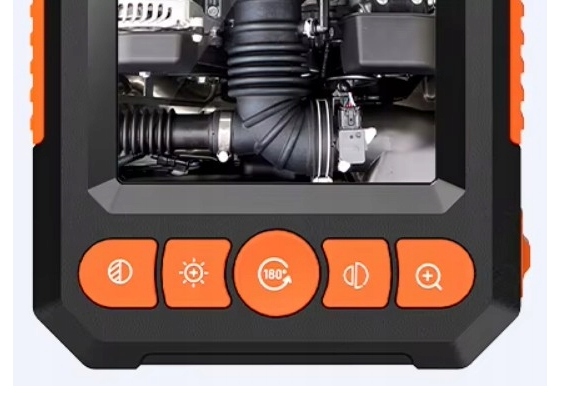 KAMERA INSPEKCYJNA DUO ENDOSKOP ELASTYCZNY 5M 9LED WYŚWIETLACZ 4,3" FULL HD - obrazek 2