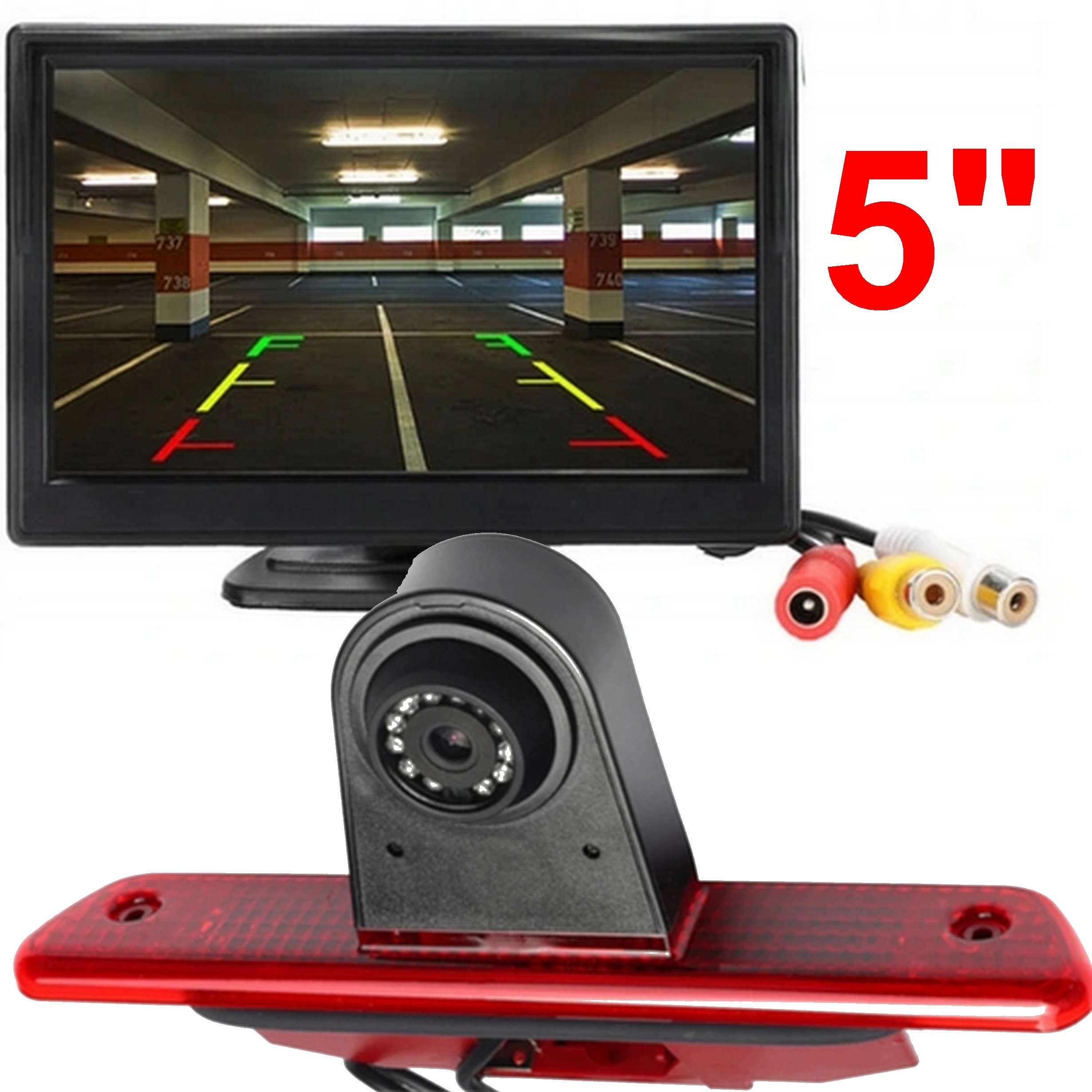 ZESTAW COFANIA KAMERA + MONITOR 5" JUMPY EXPERT