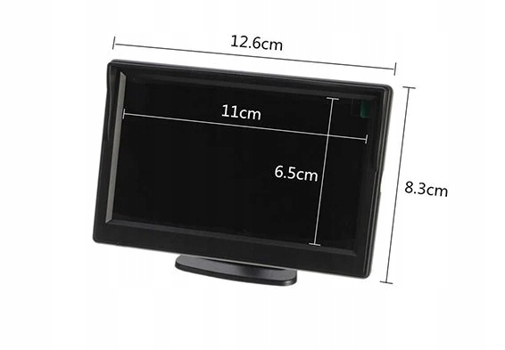 ZESTAW COFANIA KAMERA + MONITOR 5" JUMPY EXPERT - obrazek 15